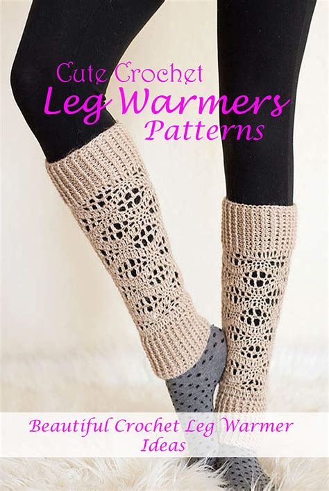 Cute Crochet Leg Warmers Patterns Beautiful Crochet Leg Warmer Ideas