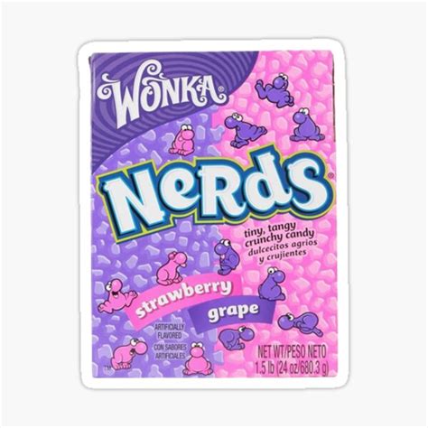 "Nerds Candy" Sticker for Sale by acjimenezz | Redbubble