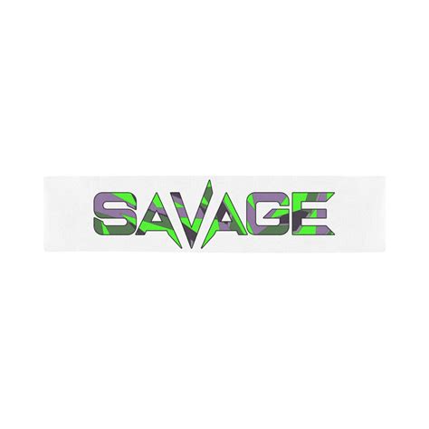 Savage Camo Logo Sports Scarf - Savage Tattoo - Ogden, UT | (801) 505-0708