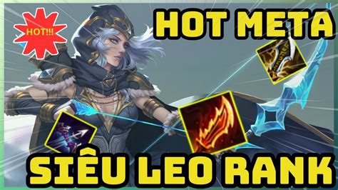 Ashe⭐⭐leo Rank ThẦn TỐc ĐÓn ĐẦu PhiÊn BẢn MỚi 14 10 Carry Đtcl MÙa 11