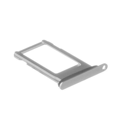 Oem Sim Card Tray For Iphone 8 Plus Silver