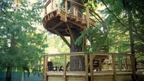 Microsoft unveils treehouse meeting room at Washington campus - ABC13 ...