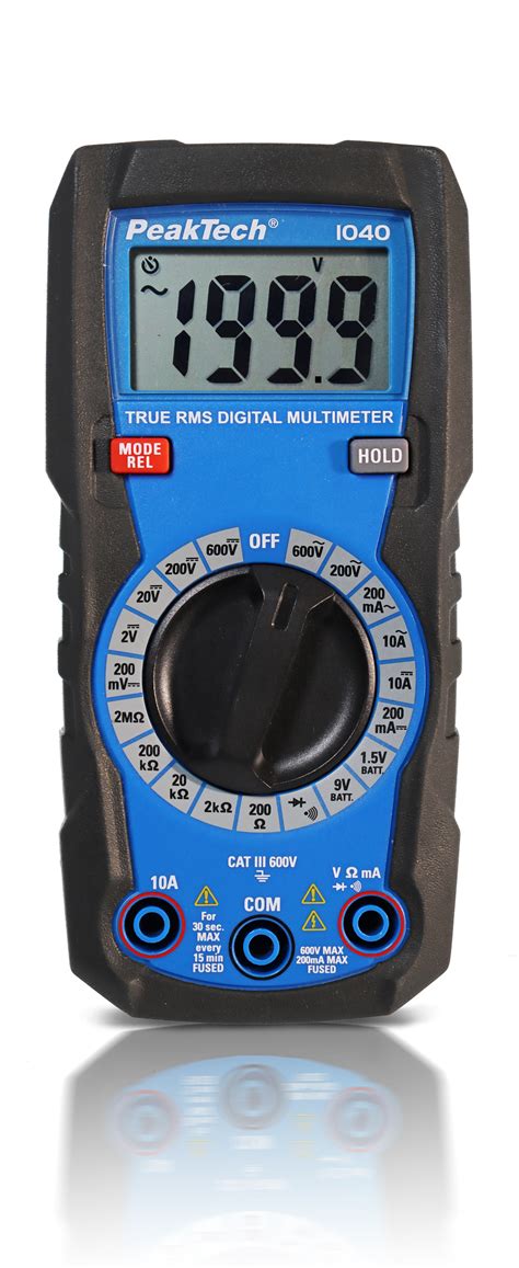 Peaktech P Truerms Digital Multimeter Counts Man Range