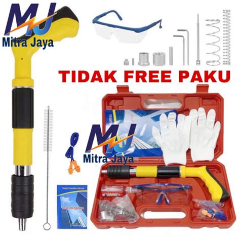 Jual Alat Paku Tembak Beton Nail Gun Paku Tembak Manual Fastening Gun