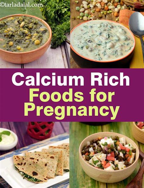 Calcium rich foods to eat during pregnancy, Tarladalal.com