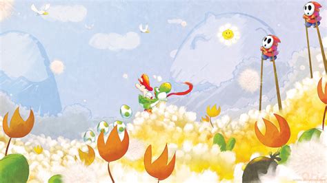 Lets Remember Super Mario World 2 Yoshis Island Game Art HQ