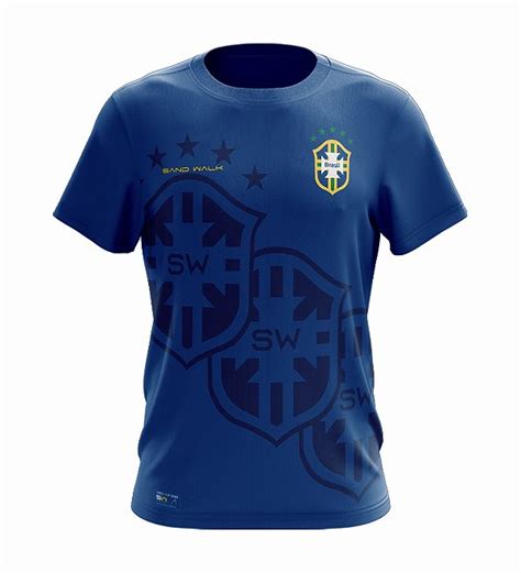 Camisa Manga Curta Masculina Copa 1994 2022 Azul Sand Walk