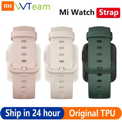 Original Xiaomi Watch Strap For Mi Watch Lite And Redmi Smart Watch TPU