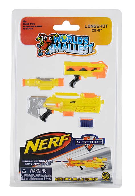 Worlds Smallest Nerf Blasters Hobby Express Inc