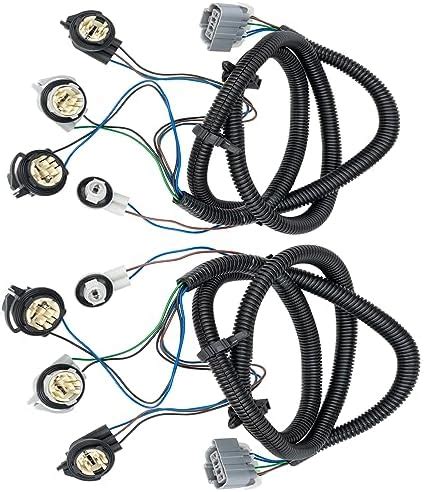 Amazon WMPHE 16531401 Driver Side Tail Light Wiring Harness