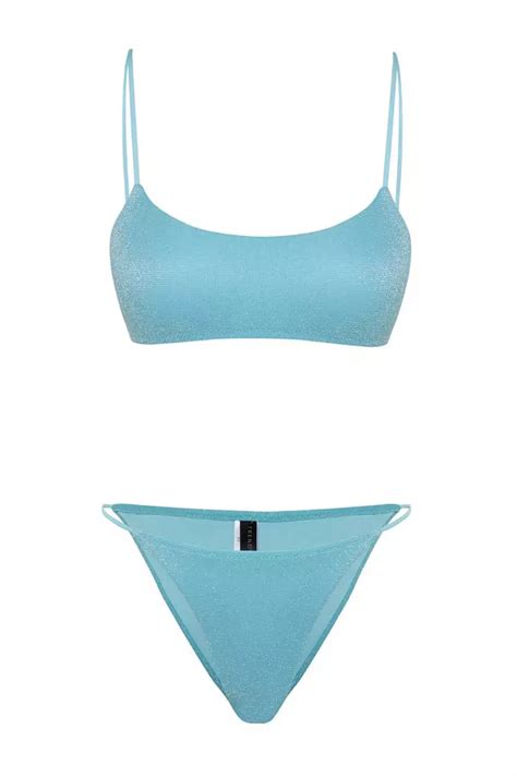 Trendyol Glittery Bikini Set Buy Trendyol Online Zalora Hong Kong