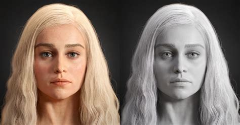 A Gorgeous 3D Sculpt of Game of Thrones' Daenerys Targaryen