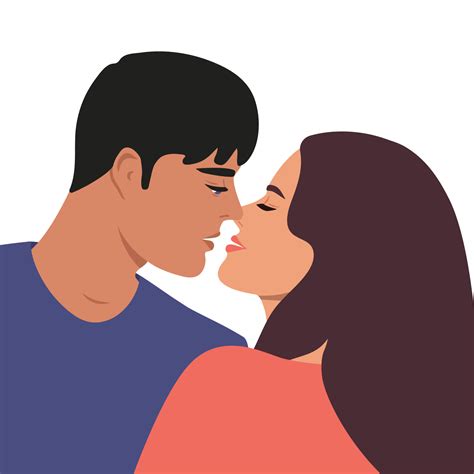 Man Kiss Clip Art