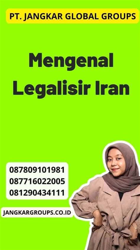 Mengenal Legalisir Iran Persyaratan Jangkar Global Groups