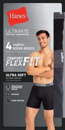 Hanes Ultimate Comfort Flex Fit Boxer Brief L Smiths Food And Drug