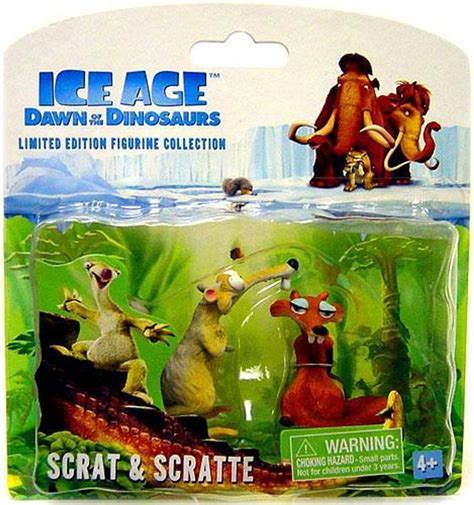 Ice Age Dawn Of The Dinosaurs Limited Edition Figurine Collection Scrat