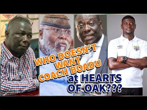 Coach Samuel Boadu To Return To Hearts Of Oak But Some Board Members