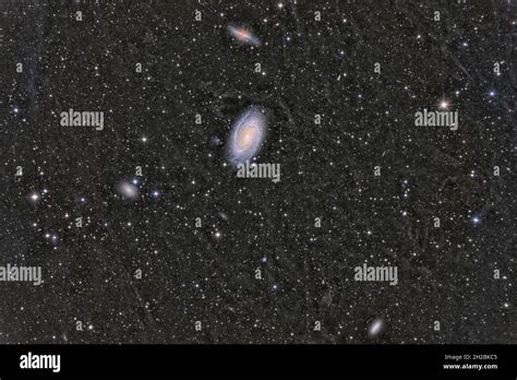 Bode S Galaxy M81 And Cigar Galaxy M82 Stock Photo Alamy