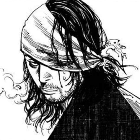 Musashi Miyamoto Vagabond Icon Manga Icons Takezou Shinmen Sad