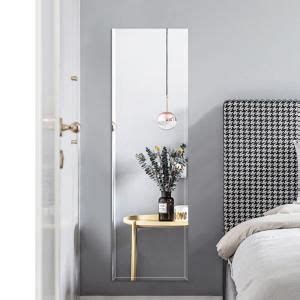 Neu Type Oversized Black Metal Beveled Glass Modern Classic Mirror