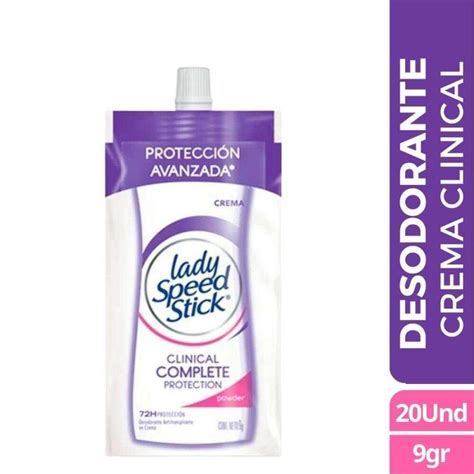 Desodorante Lady Speed Stick Crema Clinical X Gr X Und Cj X Und