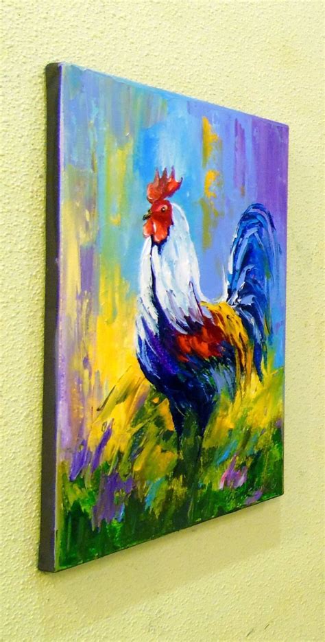 Rooster Paintings By Olha Darchuk In 2023 Rooster