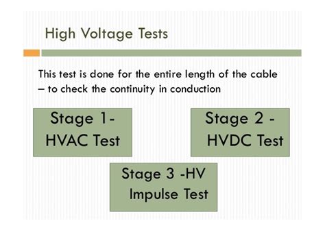 EE2353 / High Voltage Engineering - Testing of Cables