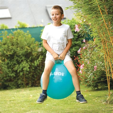 Ballon Sauteur XXL Bleu