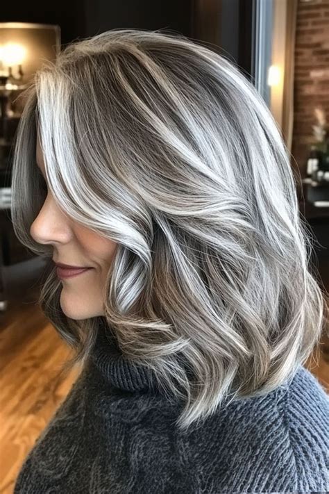grey hair ideas   blending gray hair grey hair