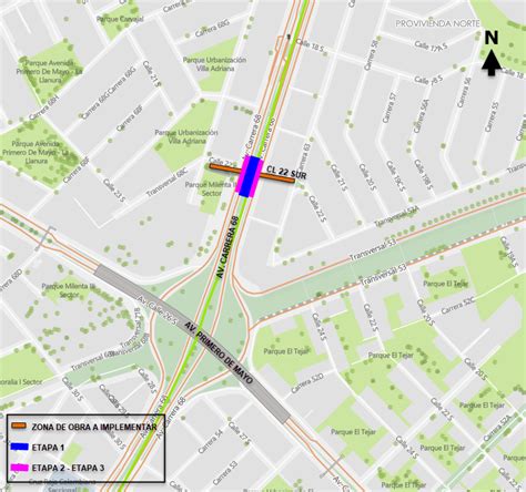 Conozca El Cierre Por Calzadas En Los Dos Sentidos De La Av Carrera