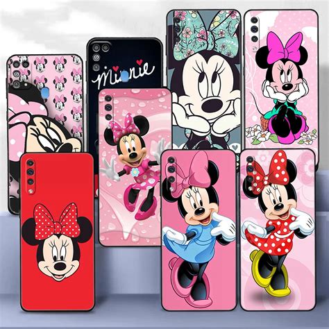 Anime Minnie Mouse Case For Samsung Galaxy A50 A10 M31 A70 A30 A20e A40 A10s M30s M51 F42 5g