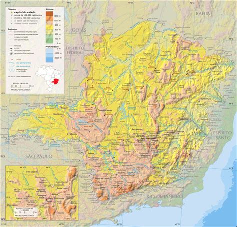 Mapas De Minas Gerais MapasBlog