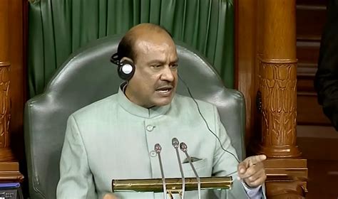 Lok Sabha Speaker Om Birla admits no-confidence motion against govt