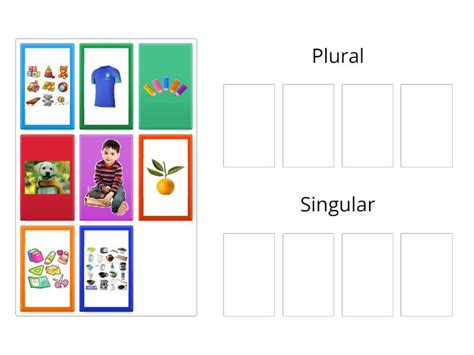 Singular Plural Group Sort