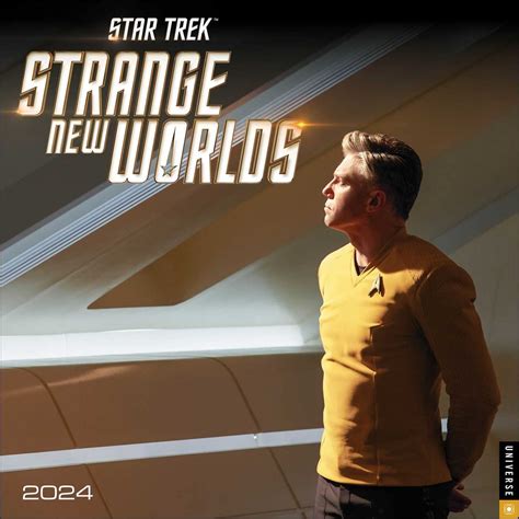 Star Trek Strange New Worlds 2024 Wall Calendar 9780789343772 Cbs Mtvviacom Books