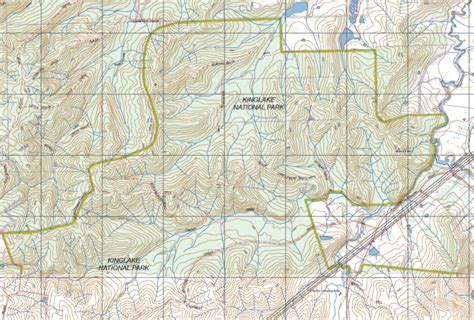 Kinglake Special North Vicmap Topographic Map Maps Books