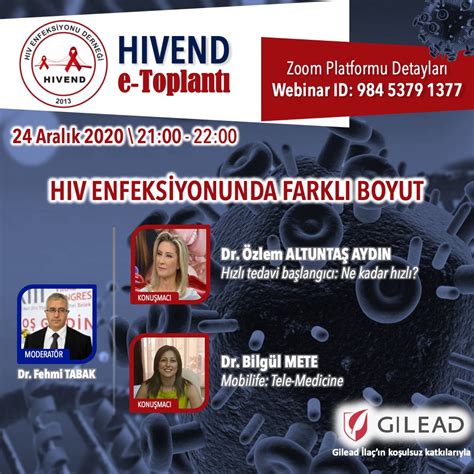 HIVIST Toplantılarımız HIV Enfeksiyonunda Farklı Boyut 24 Aralık 2020