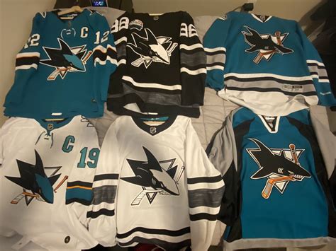 My Sharks Collection (Work in Progress) : hockeyjerseys