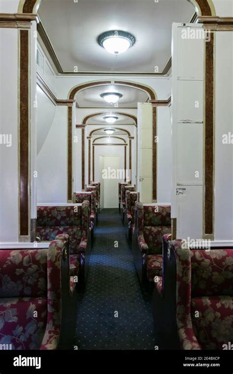 Pullman Railroad car interior, Durham Museum, Omaha, Douglas County ...
