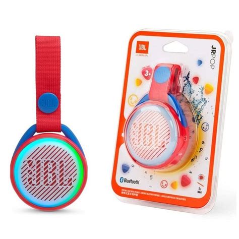 Parlante Jbl Jr Pop Bluetooth Rojo Jbl Falabella