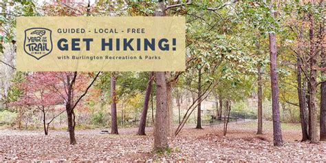 Get Hiking! at Burlington City Park - NC | YEAR OF THE TRAIL | 2023