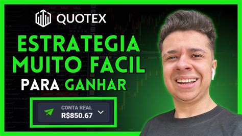 QUOTEX ESTRATÉGIA MUITO SIMPLES PARA GANHAR DINHEIRO NA QUOTEX YouTube