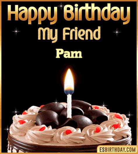 Happy Birthday Pam GIF 🎂 Images Animated Wishes【28 GiFs】