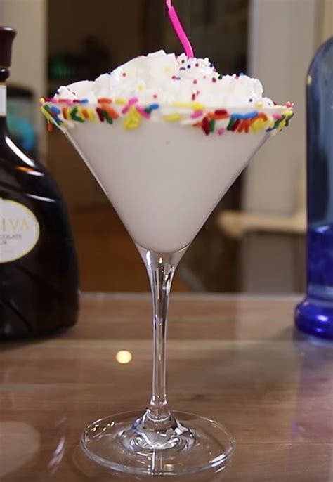 Birthday Cake Martini To Learn How To Make This Birthday Cake Dessert