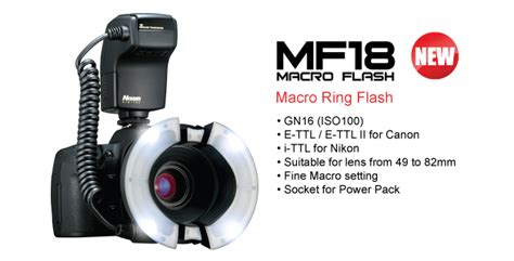 Nissin Digital Flash Mf Macro Flash Introduction