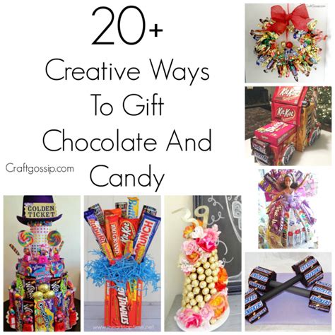 20 Creative Ways To T Candy Edible Crafts