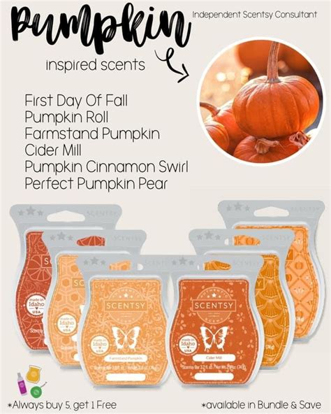 Scentsy Fall 2020 Pumpkin Wax Bars Scentsy Wax Bars Scentsy Pumpkin