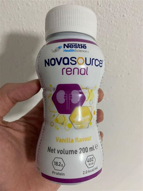 Novasource Renal Vanilla Flavour Health Nutrition Health