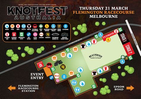 Knotfest Australia 2024 Festival Maps Revealed That Festival Site