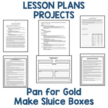 California Gold Rush Unit Differentiated Complete Unit With Lesson